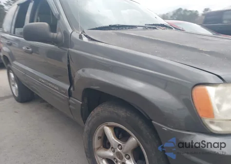 2002 Jeep Grand Cherokee Limited from USA, damaged, VIN 1J8GW58N62C168553